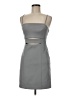 BCBGeneration Solid Gray Cocktail Dress Size 6 - photo 1