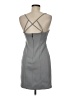 BCBGeneration Solid Gray Cocktail Dress Size 6 - photo 2
