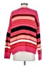 Allison Joy 100% Acrylic Stripes Pink Pullover Sweater Size S - photo 2