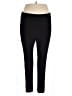 Pop Fit 100% Polyester Solid Black Active Pants Size XXL - photo 1
