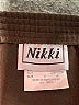 Nikki Solid Brown Formal Skirt Size 16 - photo 4