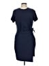 Threads 4 Thought Blue Casual Dress Size L - photo 1