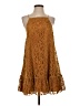 Free People 100% Polyester Brown Cocktail Dress Size S - photo 1