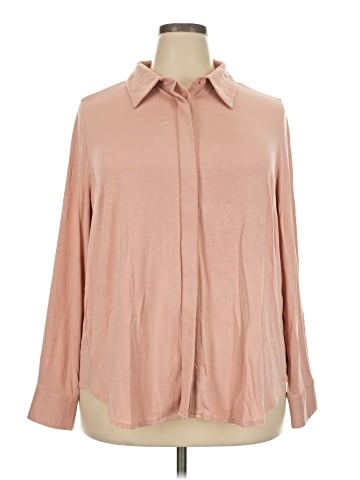 Universal Standard Long Sleeve Blouse (view 1)