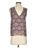 Intermix 100% Silk Brown Sleeveless Silk Top Size S - photo 1