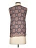 Intermix 100% Silk Brown Sleeveless Silk Top Size S - photo 2