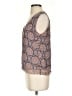 Intermix 100% Silk Brown Sleeveless Silk Top Size S - photo 5