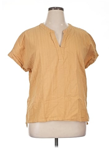 Matty M Short Sleeve Henley (view 1)