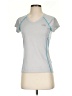 The North Face 100% Polyester Gray Active T-Shirt Size S - photo 1