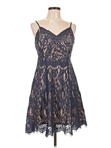 Aqua Cocktail Dress (view 1)