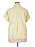 Ecothreads 100% Lyocell Yellow Short Sleeve Button-Down Shirt Size XL - photo 2