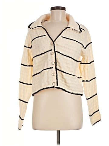 Line & Dot Cardigan (view 1)