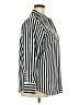 Nine West Stripes Black 3/4 Sleeve Blouse Size XL - photo 4