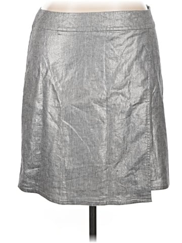 Eileen Fisher Faux Leather Skirt (view 1)