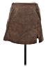 Blank NYC 100% Leather Brown Leather Skirt Size 28 - photo 1
