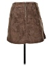 Blank NYC 100% Leather Brown Leather Skirt Size 28 - photo 2