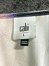 CAbi 100% Polyester Ivory 3/4 Sleeve Blouse Size L - photo 7