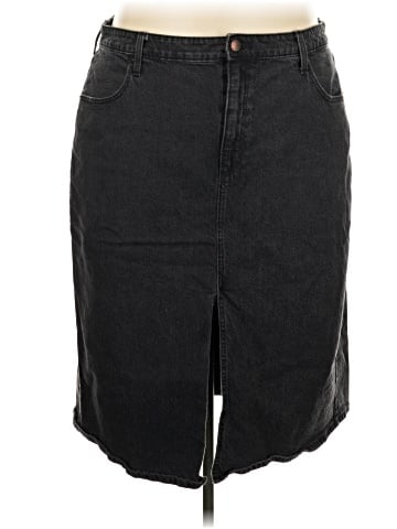 Universal Thread Denim Skirt (view 1)