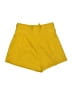 Intermix Solid Yellow Shorts Size 4 - photo 2
