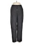 Eileen Fisher 100% Leather Gray Jeggings Size 6 - photo 1