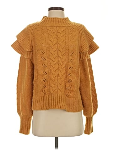 Driftwood Turtleneck Sweater (view 1)