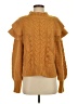 Driftwood Orange Turtleneck Sweater Size S - photo 1