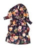 H&M 100% Polyester Floral Blue Raincoat Size 2 - 3 - photo 2