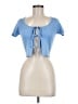 Papaya Blue Short Sleeve Top Size M - photo 1