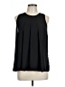 Fun2Fun 100% Polyester Black Sleeveless Blouse Size L - photo 1