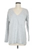 Subtle Luxury Gray Long Sleeve Top Size S - photo 1