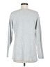 Subtle Luxury Gray Long Sleeve Top Size S - photo 2