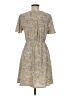 Monteau 100% Polyester Paisley Tan Casual Dress Size M - photo 2
