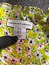 Cupcakes & Cashmere 100% Polyester Floral Yellow Long Sleeve Blouse Size M - photo 7