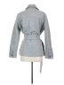 Caslon 100% Polyester Gray Coat Size S - photo 2