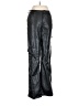 Ci Sono 100% Polyurethane Black Casual Pants Size M - photo 1