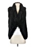 Bagatelle 100% Polyester Black Faux Fur Vest Size S - photo 1