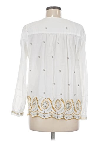 LOGO by Lori Goldstein Long Sleeve Blouse (view 2)