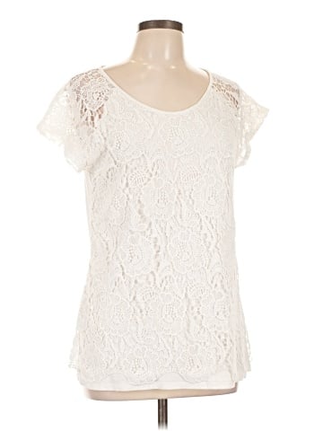Cable & Gauge Short Sleeve Top (view 1)