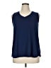 Cuddl Duds Blue Sleeveless T-Shirt Size XL - photo 1