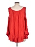 One World 100% Rayon Red Sleeveless Blouse Size L - photo 2
