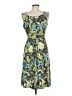 Axcess Tropical Green Casual Dress Size M - photo 2