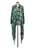 MULTIPLES 100% Rayon Green Kimono Size L - photo 1