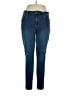 Ava & Viv Solid Blue Jeans Size 16W - photo 1