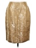 Isda & Co Gold Silk Skirt Size 8 - photo 1