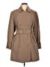 Gallery 100% Polyester Tan Trenchcoat Size 10 - photo 1