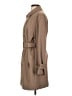 Gallery 100% Polyester Tan Trenchcoat Size 10 - photo 5