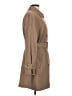 Gallery 100% Polyester Tan Trenchcoat Size 10 - photo 4