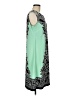 JM Collection Graphic Green Casual Dress Size M - photo 4