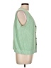 Garnet Hill Green Sweater Vest Size L - photo 4