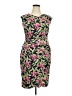 Connected Apparel Floral Pink Cocktail Dress Size 16 - photo 1